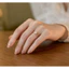 Nhẫn nữ cá tính với thiết kế ngọc trai hai lớp, thời trang và đa năng