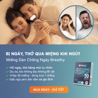 Chống Ngáy Mũi Dải Thoáng Khí Hỗ Trợ Ngủ Mũi Miệng Băng 30 Chiếc Ngủ Đêm Thoải Mái
