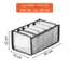 Túi lưới chia ngăn đựng quần áo Living C, đựng đồ lót, khay chia quần áo gấp gọn tiện lợi
