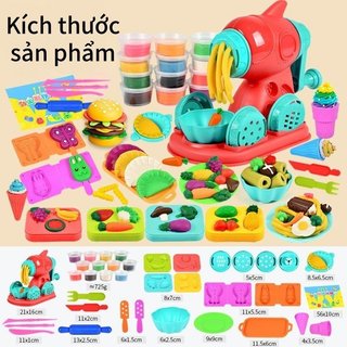 Trẻ Em Playdough Pasta Maker Đồ Chơi Bột Báo Chí Cắt Khuôn Sáng Tạo Vui Học Tập Nhà Bếp