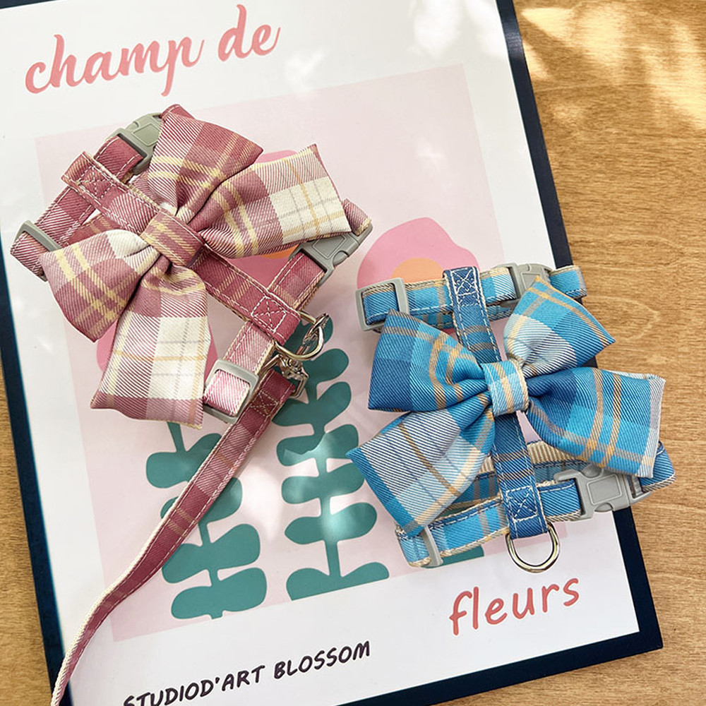 JK Preppy Phong Cách I-Back Thú Cưng Mèo Dây Xích Mèo Đi Bộ Dây Xích Mèo Con Mèo Con Đi Chơi Đột Phá Dây Xích Mèo Đặc Biệt