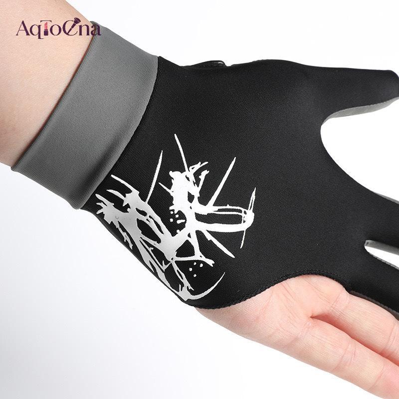Găng tay bi-a AqToCna tay trái, chống trượt, độ đàn hồi cao - Phụ kiện hoàn hảo cho người chơi và luyện tập bi-a