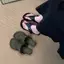 TT Casual Buckle Flip-Flops Flip-Flops Nữ Đế Mềm Đế Không Mệt Mỏi Đi Biển Dép Da Mờ