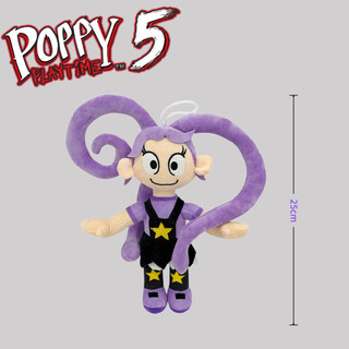 PLUS✨Poppy Plushie 5 Đồ Chơi Sang Trọng Vui Nhộn Huggy Wuggy Lật Nhồi Bông Quà Tặng Sinh Nhật Cho Trẻ Em