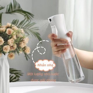 Bình xịt áp lực cao Xịt phun sương PP PET Refillable Face Hair Du lịch Mỹ phẩm Nước