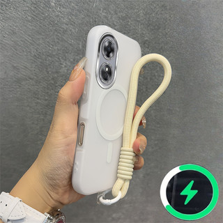 Thích hợp cho OPPO A17 A17K A97 5G A60 Ốp điện thoại di động có dây đeo vỏ mềm chống rơi TPU 0046