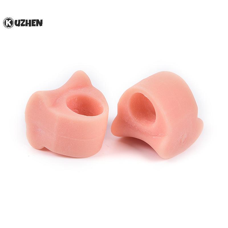 KUZHEN 1 Cặp Silicone Gel Ngón Chân Miếng Đệm Tách Máy Duỗi Bunion Giảm Đau HOT