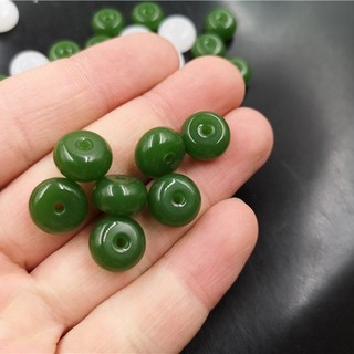 Kính An Toàn Khóa Miếng Đệm Hạt Miếng Đệm Giả Jasper Abacus Hạt Vòng Tay Tự Làm Phụ Kiện
