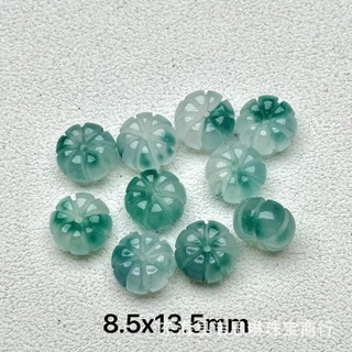 Mực Marrow Rời Hạt Bí Ngô Hạt Bầu Abacus Hạt DIY Hạt Trang Sức Phụ Kiện Điện Thoại Di Động Dây Xích Vòng Tay Treo ISUI