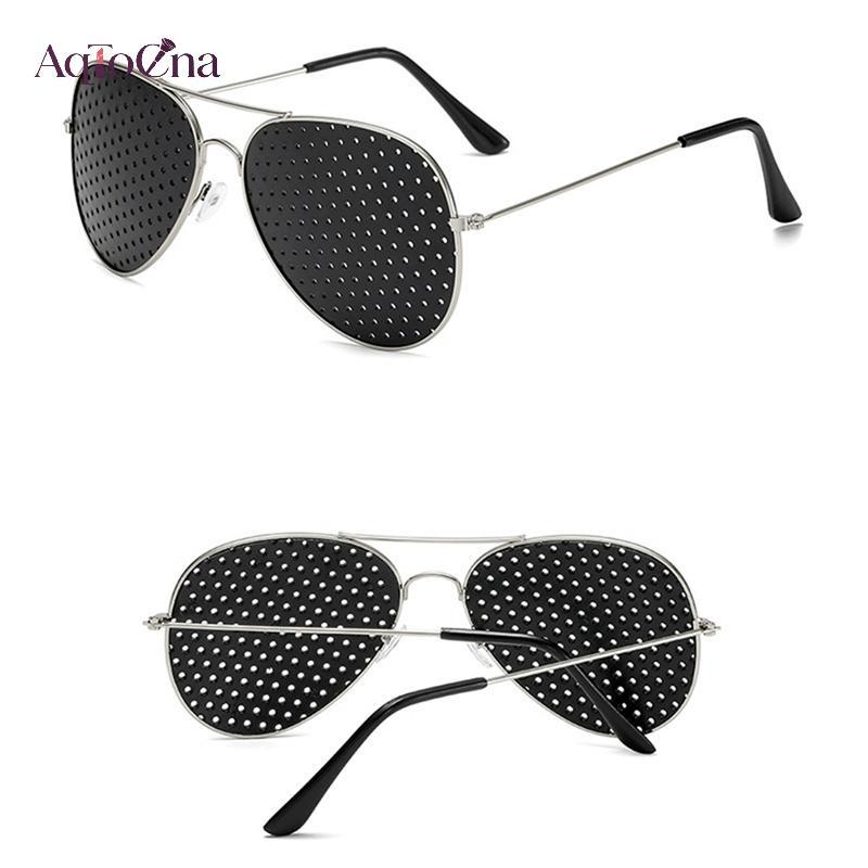 Kính Mát Pinhole Lỗ Nhỏ Cải Thiện Thị Lực AqToCna