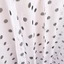 FUHUIOT Chống Nắng Che Nắng, Lưới Trong Suốt Chấm Bi Áo Sơ Mi Bao Da, Áo Khoác Thanh Lịch Rời Phù Hợp Với Bãi Biển Che Phủ Nữ