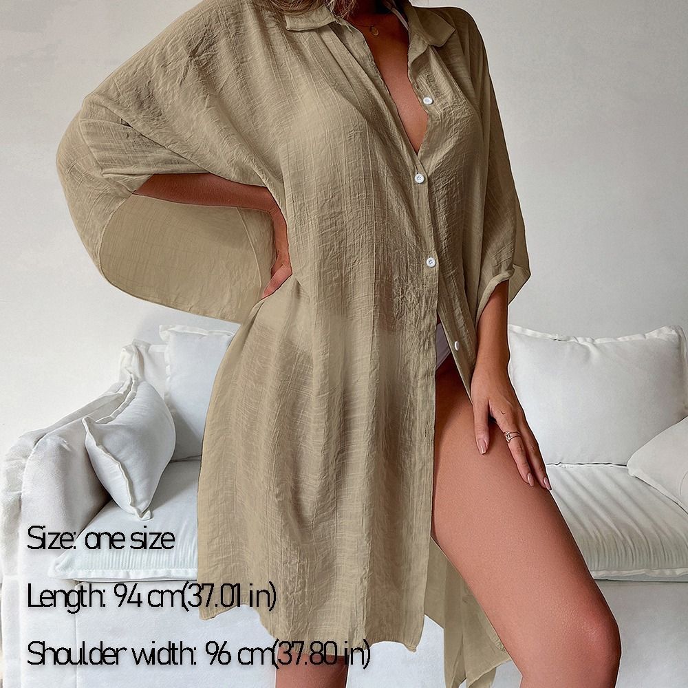 Áo len Cardigan dáng rộng FEDAOG, Bikini rắn Sarong dành cho nữ, Áo tắm che nắng mùa hè
