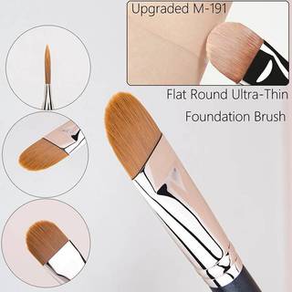 VRZ Flat Round Siêu Mỏng Kem Che Khuyết Điểm Cọ Trang Điểm Đường Viền Chuyên Nghiệp Kem Che Khuyết Điểm Dụng Cụ Trang Điểm 4 Loại Kích Cỡ HOT