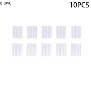 QIUWU 10 Miếng Rất Nhiều TO-92 Paage Bộ Tản Nhiệt Nhôm Tinh Tế Đặc Biệt Cho Bộ Khuếch Đại DIY Phần Tản Nhiệt Nâng Cấp Tản Nhiệt Triode Bộ Tản Nhiệt.