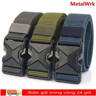 Thắt lưng vải nam METALWRK, Dây thắt lưng tháo nhanh đa chức năng ngoài trời, Thắt lưng Nylon dày thoáng khí