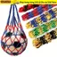 Túi nylon WOODNEST, Túi đựng bóng rổ nylon dệt, Túi đựng bóng nhiều màu bền bỉ Bóng đá