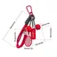 CATMALLER88 Fitness Series Mặt dây chuyền, Bộ vợt Tennis phong cách mô phỏng có thể tháo rời Móc khóa, Dopamine sáng tạo có khóa Mô phỏng Quả tạ Móc khóa cho túi Quà tặng quyến rũ