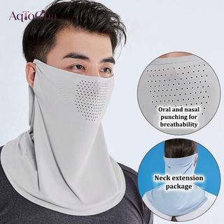 AqToCna Chống Tia UV Ngoài Trời Ne Bọc Bao Thể Thao Chống Nắng Yếm Băng Lụa Mặt nạ Che Mặt Ne Quấn Che Mặt Khăn AqToCna