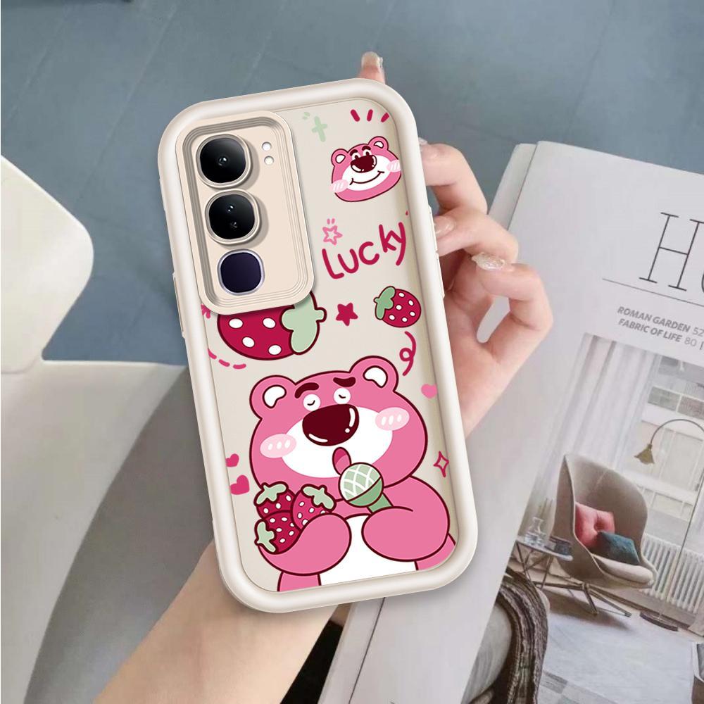 Ốp Lưng Cho VIVO Y19S Pro Y29 4G Hoạt Hình Silicon Mềm Ốp lưng TPU Câu Chuyện Đồ Chơi Lotso Mắt Thiên Thần Ốp Lưng Chống Sốc