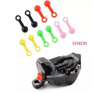 DARON 10 Chiếc Vỏ Núm Vú Chảy Máu Xe Đạp, Mũ Vít Phanh Màu Trơn Silicon, Phần Sửa Chữa Xe Đạp Mềm Caliper Bao Dầu Bền Núm Vú Bụi Vòi Phun Dầu Mỡ