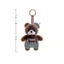 Móc khóa gấu nhỏ OLVIDO, Đồ chơi nhồi bông gấu 13cm, Trang trí hoạt hình gấu sang trọng Túi móc khóa búp bê sang trọng