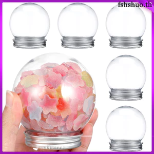 Đồ trang trí Giáng sinh Hình quả cầu tuyết Bộ quả cầu nước rỗng có con dấu Người lớn