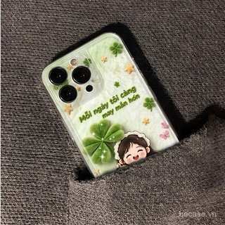 Ốp Điện Thoại Nghệ Thuật Trong Suốt Họa Tiết Bé Gái Thích Hợp Cho iPhone 14promax 13promax 12promax 14 13 12 11 pro max 15 16 17 promax xr xs 16pro 15pro Ốp Silicon Chống Sốc
