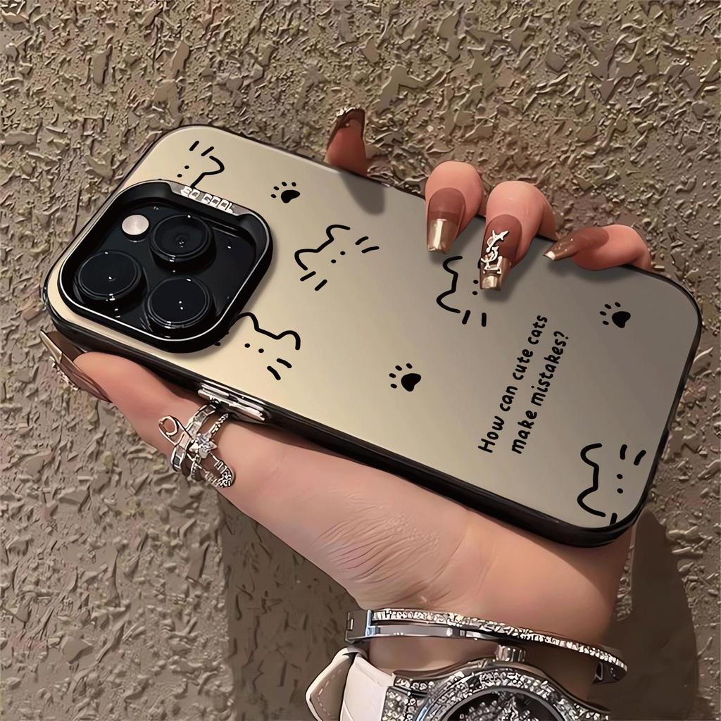 Mèo con Ứng dụng iPhone 17/16/15pro Bạc 15/14/13pro Dễ thương 12/11 Đơn giản hàng ngày