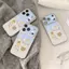 Blue Bottom Cub cho trường hợp iPhone 17pro iPhone 14/11/12pro giả vỏ não