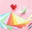 Bộ 100 Tờ Giấy Gấp Origami Màu Sắc Rực Rỡ Đa Dạng Kích Thước 7x7cm 10x10cm A4 Chất Lượng Cao An Toàn Cho Trẻ Em