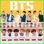 HT3 7 Chiếc KPOP BTS Nhân Vật Hành Động Acrylic Bàn Đứng Ban JIN RAPMONSTER JUNGKOOK SUGA V BTS Derivative Desktop Orname