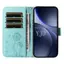 Ốp Lưng Cho OPPO Find X9S Dập Nổi Da Bồ Công Anh Khe Cắm Thẻ Dây Đeo Tay Chống Rơi Vỏ Điện Thoại
