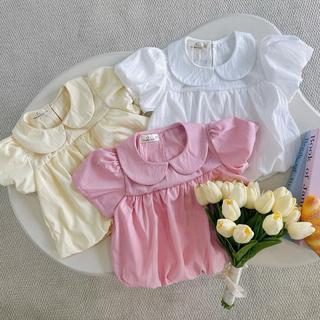 A992-[tomnaukids] Áo sơ mi cổ bèo sen cho bé mặc hè cực xinh - Size 9-36Kg