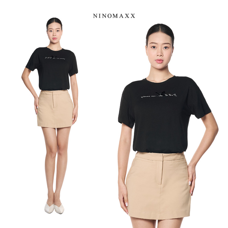 Váy Chữ A Chất Cotton Phù Hợp Đi Học Đi Làm NINOMAXX 2505023