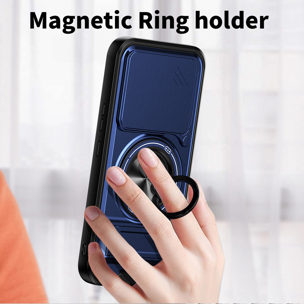 Ốp Điện Thoại Đa Năng Sang Trọng Thích Hợp Cho Realme 16 Pro 5G 15 Pro + 14 13 12 5G Dây 360°Giá đỡ vòng có vỏ máy ảnh Vỏ bảo vệ toàn diện chống sốc