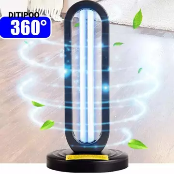 Đèn diệt khuẩn DITIPOO, Khử trùng văn phòng tại nhà Đèn khử trùng bằng tia cực tím cắm EU / Vương quốc Anh, Đèn UV thủy tinh thạch anh lớn sáng tạo