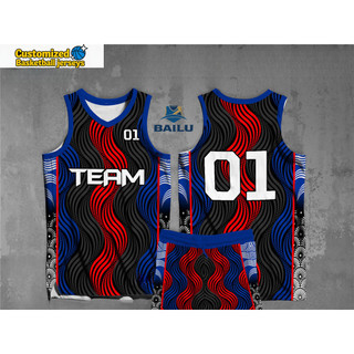 [Tên & Số tùy chỉnh Jersey] Quần short áo bóng rổ thăng hoa hoàn toàn không tay được bán riêng biệt