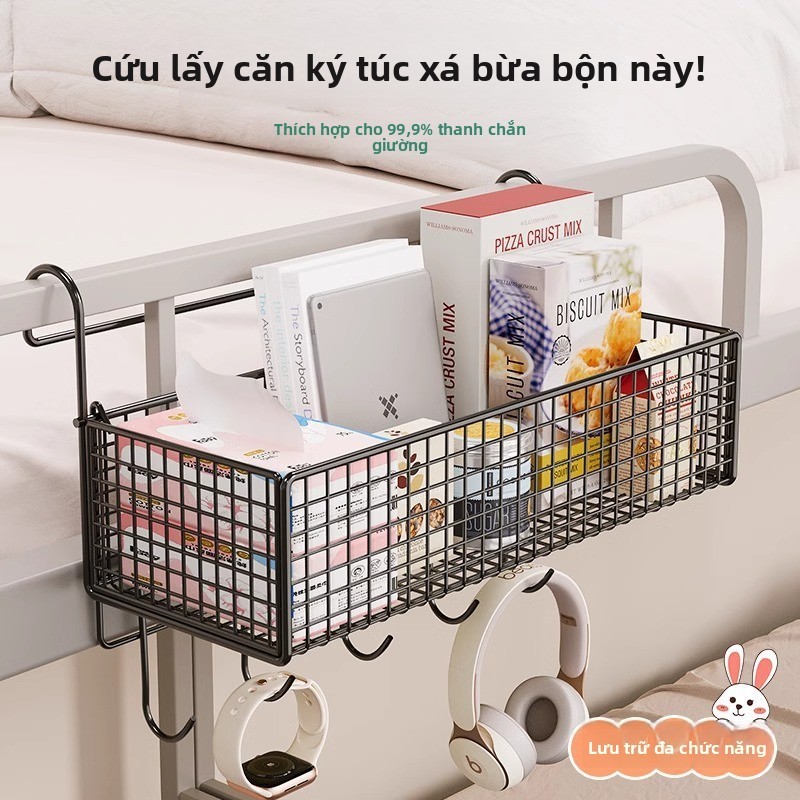 G Lưới Ký Túc Xá Giá Để Đồ Hàng Giá Để Đồ Đầu Giường Đầu Giường Treo Giỏ Giá Ký Túc Xá Sinh Viên Trên Bunk Tường EJIB