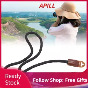 apill Hộp đựng Acouto Arrow Hộp đựng máy ảnh Dây đeo an toàn Thoải mái và đeo vai toàn cổ - Điện tửHộp đựng máy ảnh & túi đựng ảnhMáy quay phim hai mắt (Đen)