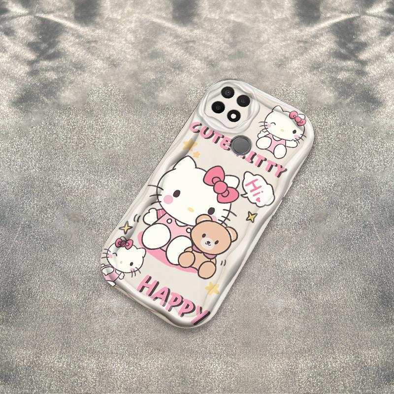 Thích hợp cho OPPO A15 A15S A35 3D Girls Soft TPU Kitty Rilakkuma Ốp điện thoại chống sốc