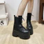 Cos Tăng Chiều Cao Giày 13cm Trắng Dày Đế Nhỏ Kích Thước Lớn Mùa Hè Truyện Tranh Triển Lãm Nền Tảng Giày Tăng Chiều Cao Giày Bốt Martin
