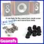 Guansfs Guansfs 10 Đôi Ốp Dây Kim Loại Loa Nướng Hướng Dẫn Cố Định Khóa Hộp Âm Thanh Lưới Bao Khung Thân