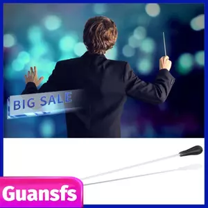 Guansfs LAJS Music Baton Good Balance Conductor Chất liệu cao cấp dành cho nhạc trưởng dàn nhạc (Màu đen)