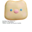 < Pluscloth > Bánh mì dính phục hồi chậm Giảm căng thẳng Bóp bóng xốp Pu mềm Đồ chơi thần tài cảm giác cho trẻ em Người lớn Hỗ trợ tập trung lo âu Công cụ giảm căng thẳng Đồ chơi xốp đàn hồi Viscoelastic