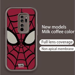 Ốp Lưng Cho Redmi Note 8 Pro Hoạt Hình Silicon Mềm Ốp lưng TPU Spider Man web Angel Eye Ốp Lưng Chống Sốc