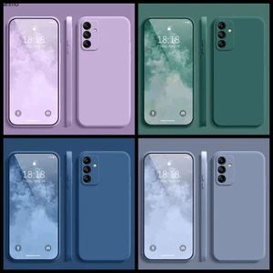 Tpu mềm cho Ốp lưng Samsung S24 FE / S23 FE / S25 / S24 + / 24 / S25 + / S25 Plus Vỏ bảo vệ silicon chống rơi màu trơn đơn giản