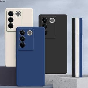 Tpu mềm cho Ốp lưng Vivo V27E màu trơn Vivo V27E Vỏ bảo vệ silicon chống rơi màu trơn đơn giản