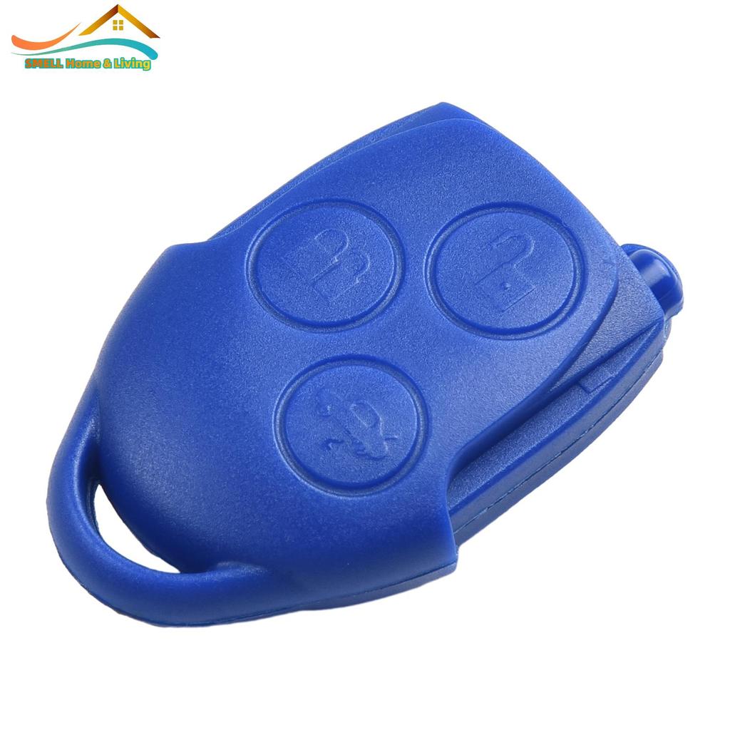 KEY FOB CASE Key Shell Màu xanh hoàn toàn mới Điều khiển từ xa chất lượng cao cho Ford Focus Transit