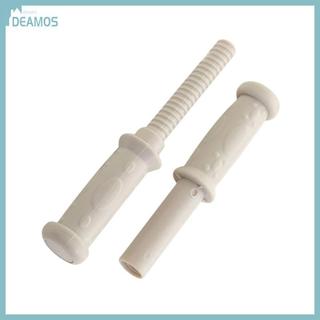 DE Dễ dàng lắp đặt Tay cầm thay thế ngựa bập bênh bằng nhựa có thiết kế chống trượt cho trẻ em Thiết bị đi xe khi chơi
