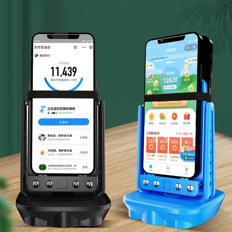 Máy lắc điện thoại tự động Alittlesetrtu & Giá đỡ máy đếm bước để ghi âm bước rảnh tay VN